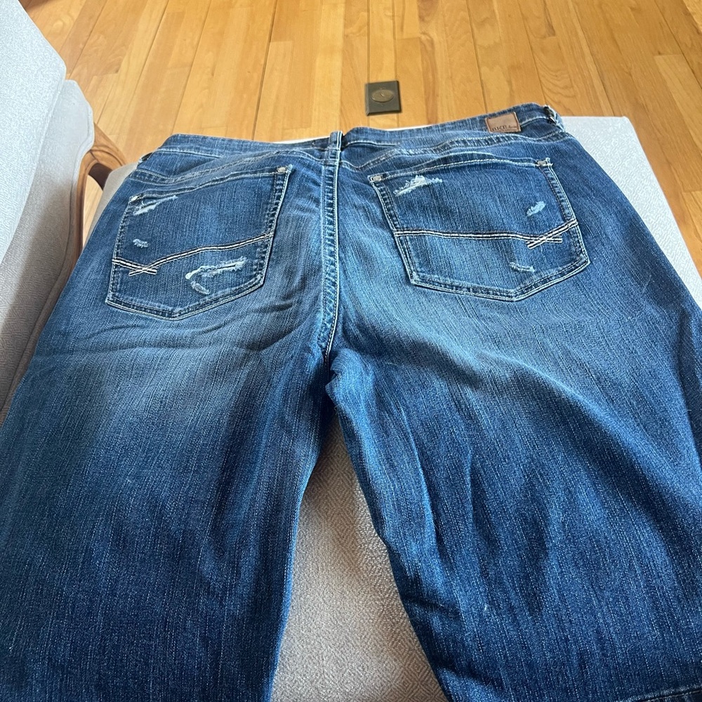 BKE Blue Bermuda Shorts Casual Style